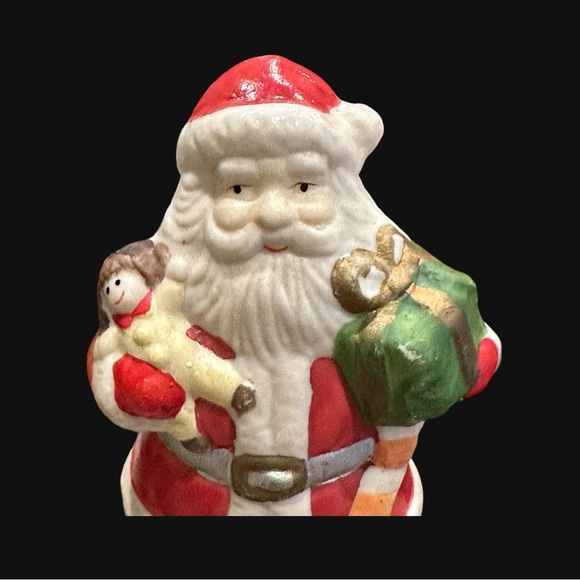 Old World Santa, Hand Painted Porcelain Christmas Figurine Ornament “1935 USA” - Picture 2 of 12